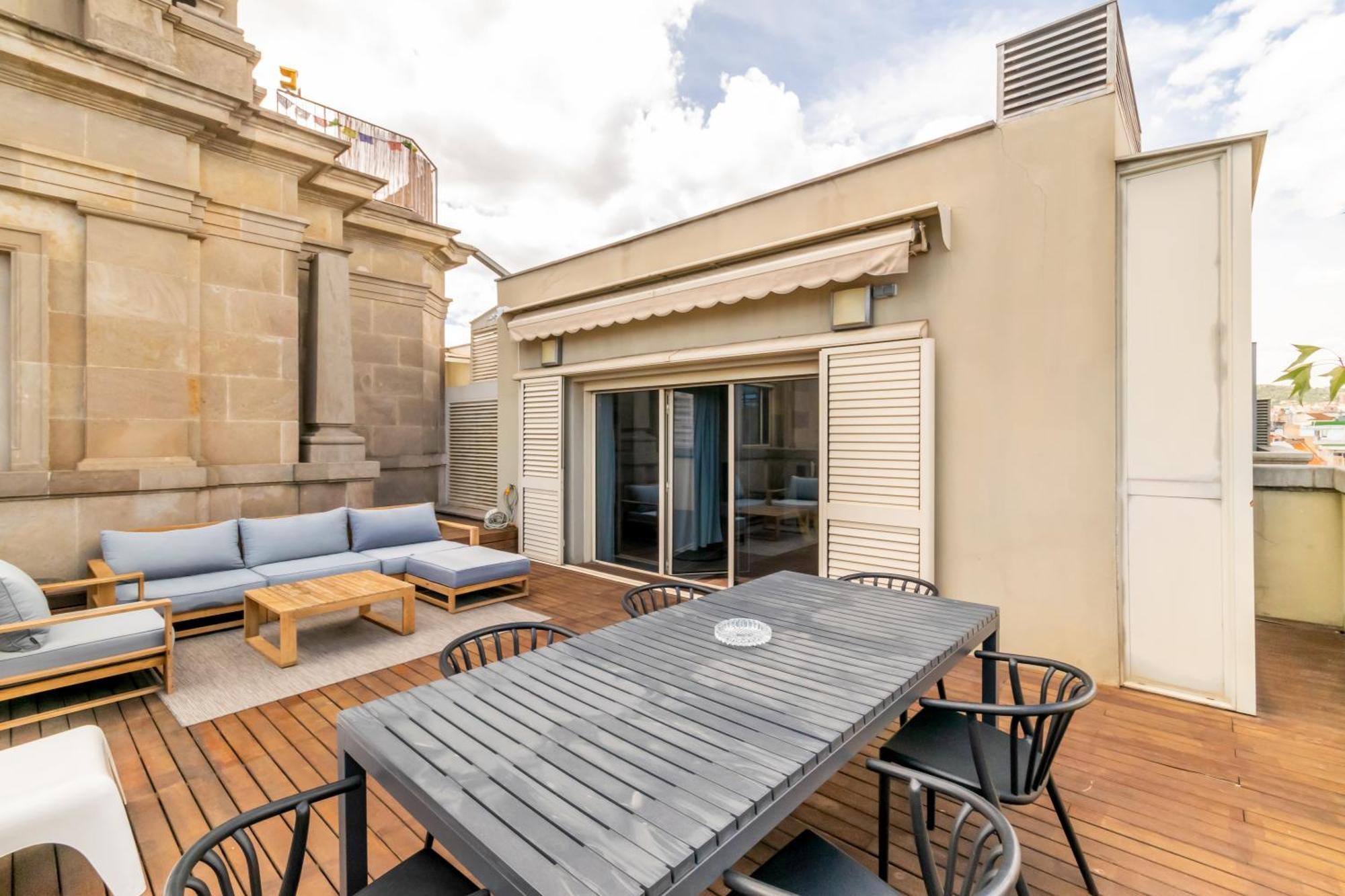 Unique Rentals - Placa Catalunya Central Apartments Barselona Dış mekan fotoğraf