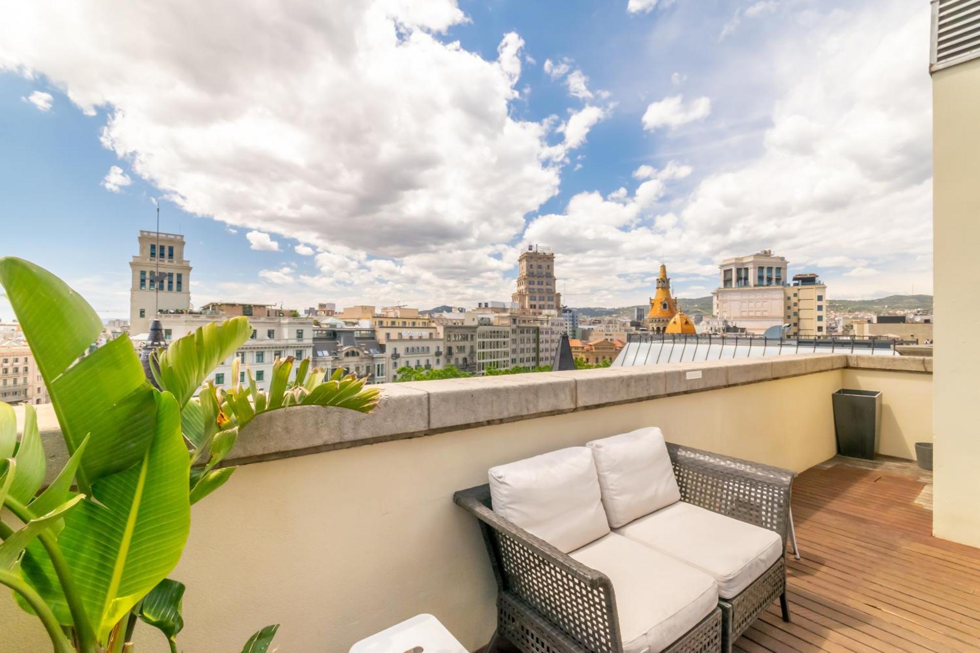 Unique Rentals - Placa Catalunya Central Apartments Barselona Dış mekan fotoğraf